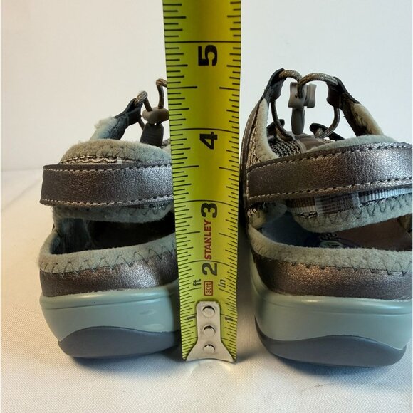 OrthoFeet 991 Womens Size 9.5D Gray Verona Orthopedic Sandals Shoes Vegan - Picture 9 of 15